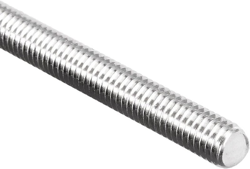 M6 x 500mm Fully Threaded Rod 304 Stainless Steel Right Hand Thread Bar Stud Unbranded