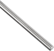 M6 x 500mm Fully Threaded Rod 304 Stainless Steel Right Hand Thread Bar Stud Unbranded