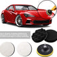 Car Polishing Buffing Pads Kit Foam Wool Waxing M14 Drill Adapter 125mm 5 Inch Unbranded