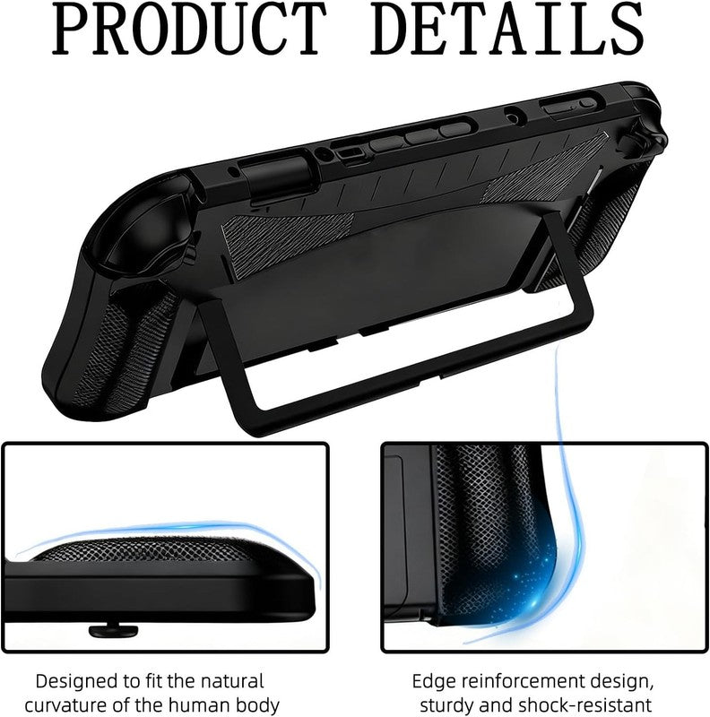 Dockable Case Nintendo Switch 2 2025 TPU Grip Cover Shockproof Black 79inch Unbranded