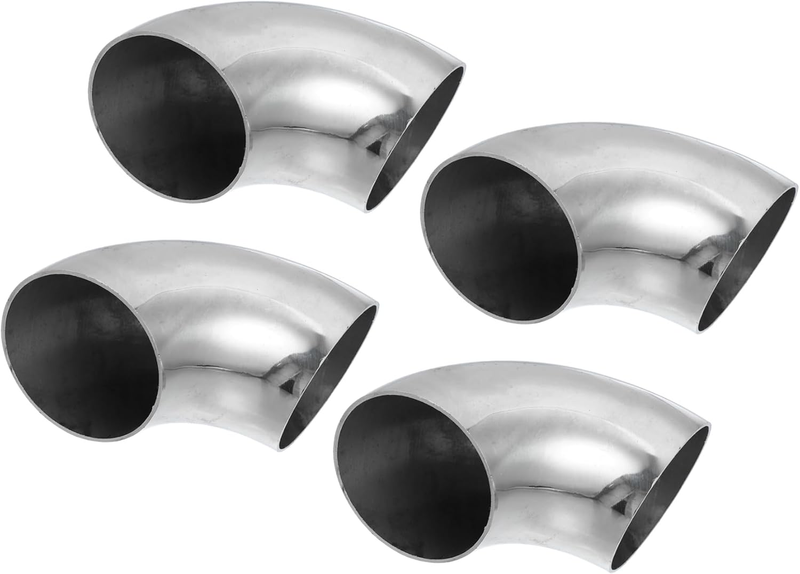 OD 2.48 Inch 90 Degree Bend Exhaust Tube Mandrel Bend Elbow Long-Lasting 4Pcs Unbranded