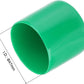 Rubber End Caps Vinyl PVC Tube Bolt Cap Protectors 4Pcs 47mm ID Dark Green Unbranded