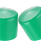 Rubber End Caps Vinyl PVC Tube Bolt Cap Protectors 4Pcs 47mm ID Dark Green Unbranded