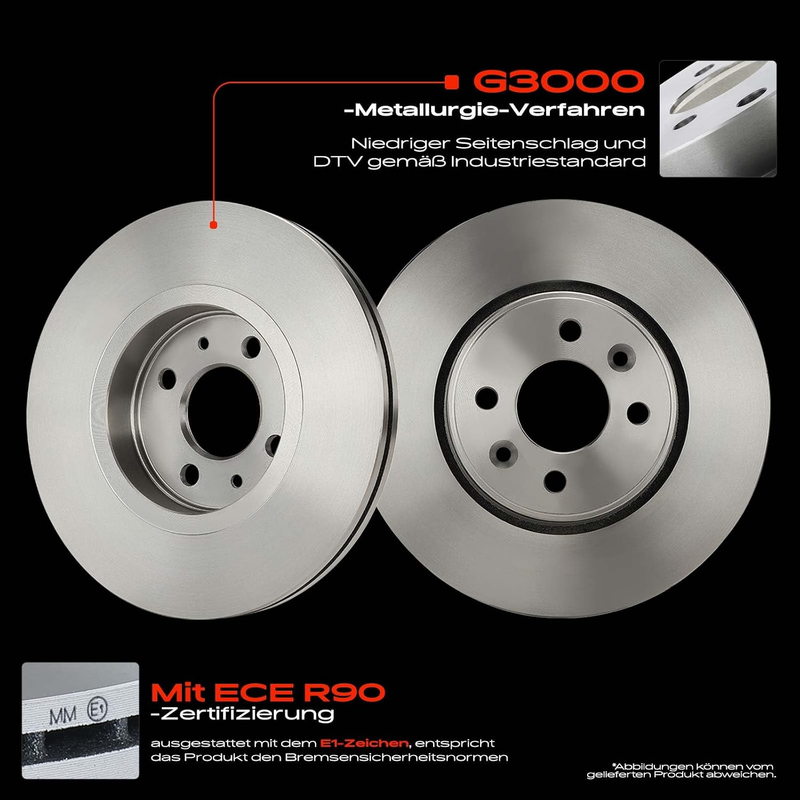 Front Brake Discs Vented fit Megane Clio Kangoo Dokker 8671005975 7701207829 Does not apply