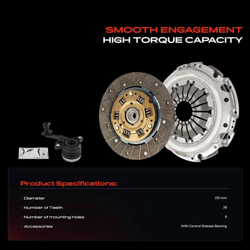 Clutch Kit Complete fit Scenic Megane Clio Modus Grandtour 8200855816 Does not apply