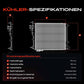 Engine Radiator Cooling System Water Heat Exchanger fit Hyundai Getz 253101C200 Unbranded