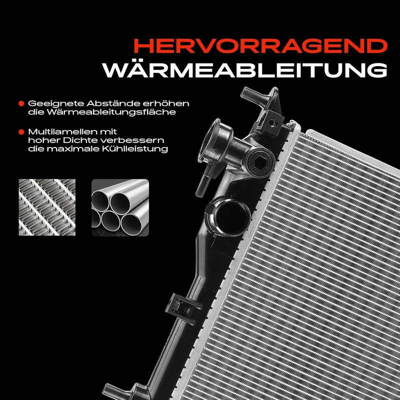 Engine Radiator Cooling System Water Heat Exchanger fit Hyundai Getz 253101C200 Unbranded