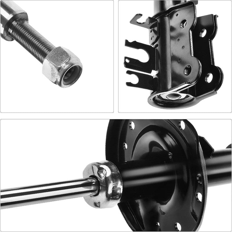 Front Shock Absorbers Gas Suspension Struts fit Fiat 500 500C Left Right 333766 Unbranded