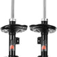 Front Shock Absorbers Gas Suspension Struts fit Fiat 500 500C Left Right 333766 Unbranded