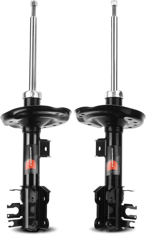 Front Shock Absorbers Gas Suspension Struts fit Fiat 500 500C Left Right 333766 Unbranded