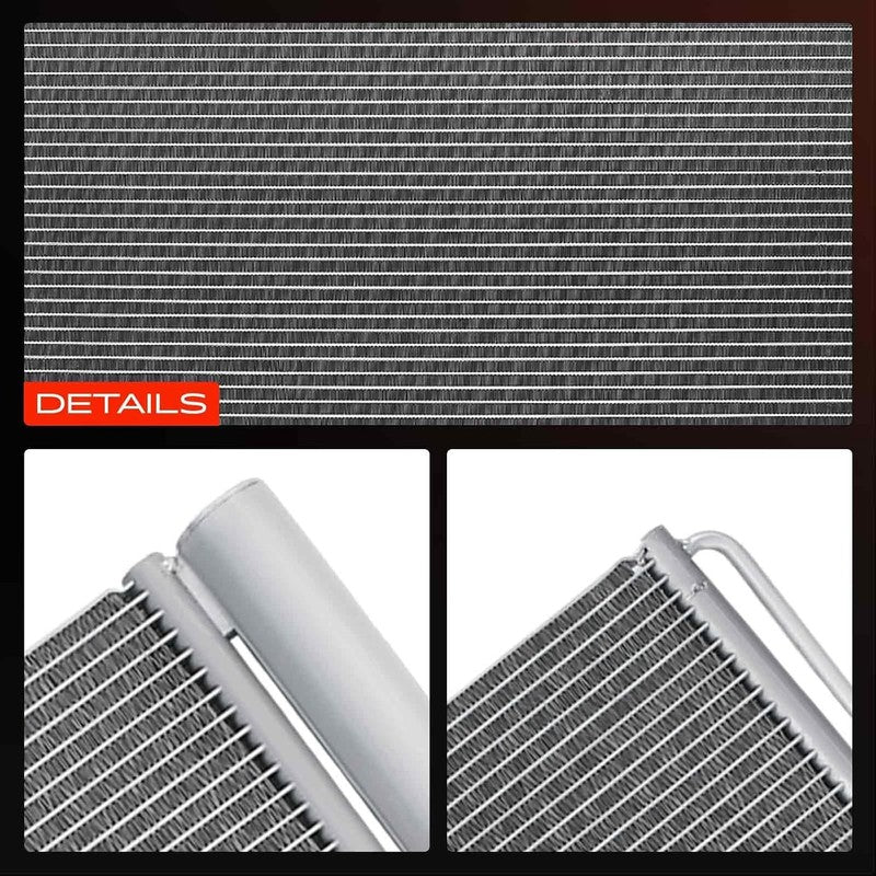 AC Condenser Air Conditioning Radiator fit BMW  E60 E61 E63 E64 E65 64538379885 Unbranded
