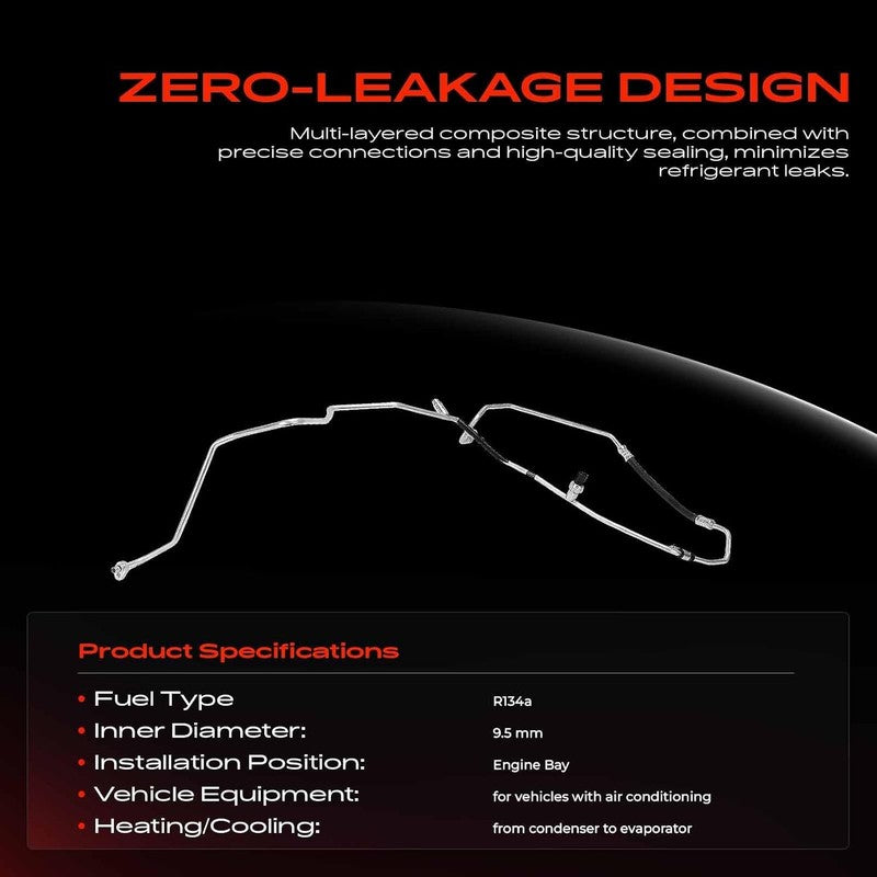 Air Conditioning AC Hose Pipe fit Clio Captur Cooling Refrigerant 924401488R Does not apply