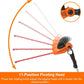 Cordless Pole Hedge Trimmer 20V Battery Telescopic Long Reach Bush Clippers 18In Unbranded
