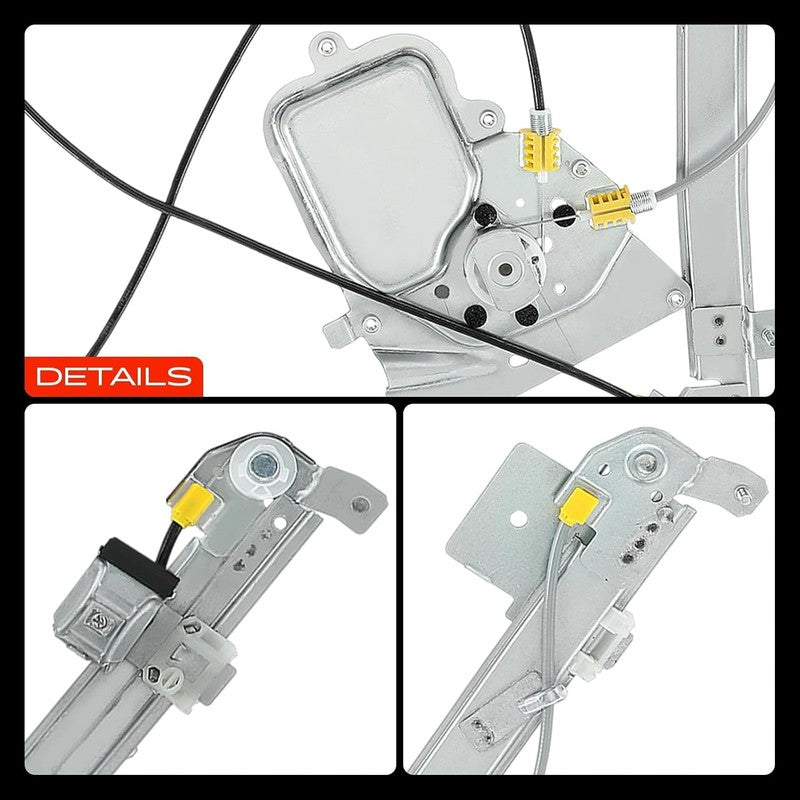 Front Left Window Regulator Electric fit Tesla Model 3 161644298A Does not apply