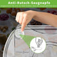 Lazy Susan Fridge Organiser Turntable Rotating Rectangular Non Slip Tray 2Pc Unbranded