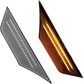 LED Side Marker Dynamic Sequential Amber Fender Lights fit Honda Civic 2016-2021 Unbranded