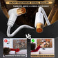 TV Aerial Cable 10M Coaxial Lead 75Ohm IEC Male Right Angle Copper White HD 3C2V Unbranded