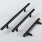 Matte Black Kitchen Handles 64Mm Stainless Steel T Bar Cupboard Drawer Pulls 2Pk Unbranded