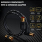 TV Aerial Cable 5M Coaxial Lead 75Ohm IEC Male Right Angle Copper HD 3C2V Unbranded