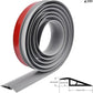 Rubber Threshold Ramp Self Adhesive Door Strip Non Slip Wheelchair 2M Grey 20Mm Unbranded