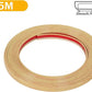 PVC U Shape Edging Trim Self Adhesive Flexible Skirting Strip 20Mm Wood Grain 5m Unbranded