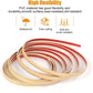 PVC U Shape Edging Trim Self Adhesive Flexible Skirting Strip 20Mm Wood Grain 5m Unbranded