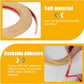 PVC U Shape Edging Trim Self Adhesive Flexible Skirting Strip 20Mm Wood Grain 5m Unbranded