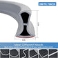 Shower Screen Seal Strip Shower Door Seal 2M Foldable Water Stopper Grey BathBox Unbranded