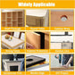 PVC U Shape Edging Trim Self Adhesive Flexible Skirting Board 18Mm 5M Wood Grain Unbranded
