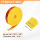 Yellow U Shape Edge Banding Self Adhesive TPE Furniture Trim Protector 30mm x 6M Unbranded