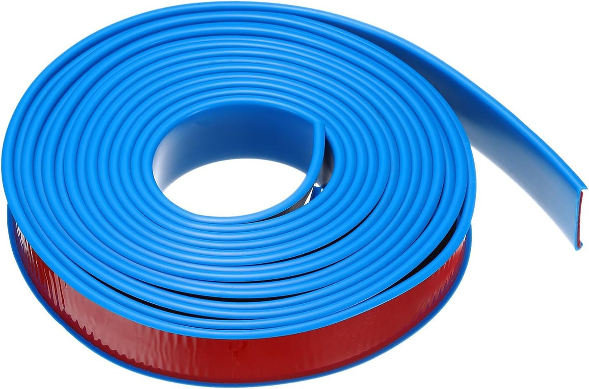 Blue U Shape Edge Banding Self Adhesive TPE Furniture Trim Protector 36Mm X 6M Unbranded