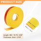 Yellow U Shape Edge Banding Self Adhesive TPE Furniture Trim Protector 40Mm X 6M Unbranded