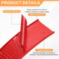Red U Shape Edge Banding Self Adhesive TPE Furniture Trim Protector 28mm x 6M Unbranded
