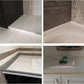 Shower Water Barrier Silicone Wet Room Floor Strip Grey 4M Bathroom Splash Guard Unbranded