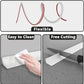 Shower Water Barrier Silicone Wet Room Floor Strip Grey 4M Bathroom Splash Guard Unbranded