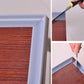 Shower Water Barrier Silicone Wet Room Floor Strip Grey 4M Bathroom Splash Guard Unbranded