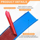 Blue U Shape Edge Banding Self Adhesive TPE Furniture Trim Protector 32mm x 6M Unbranded