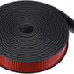 Black U Shape Edge Banding Self Adhesive TPE Furniture Trim Protector 32mm x 6M Unbranded