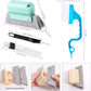 Window Groove Cleaning Brush Set Door Track Keyboard Gap Cleaner Dustpan Pink Unbranded