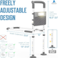 Bed Assist Rail Elderly Adults Safety Handle LED Light Support Storage Pouch Aid Unbranded