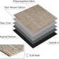 Heavy Duty Carpet Tiles 20 Pack Non Slip Floor Squares Office Home Gym 50X50Cm Unbranded