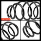 Front Suspension Coil Springs Pair Vauxhall Insignia A G09 Replacement 13219114 Does not apply