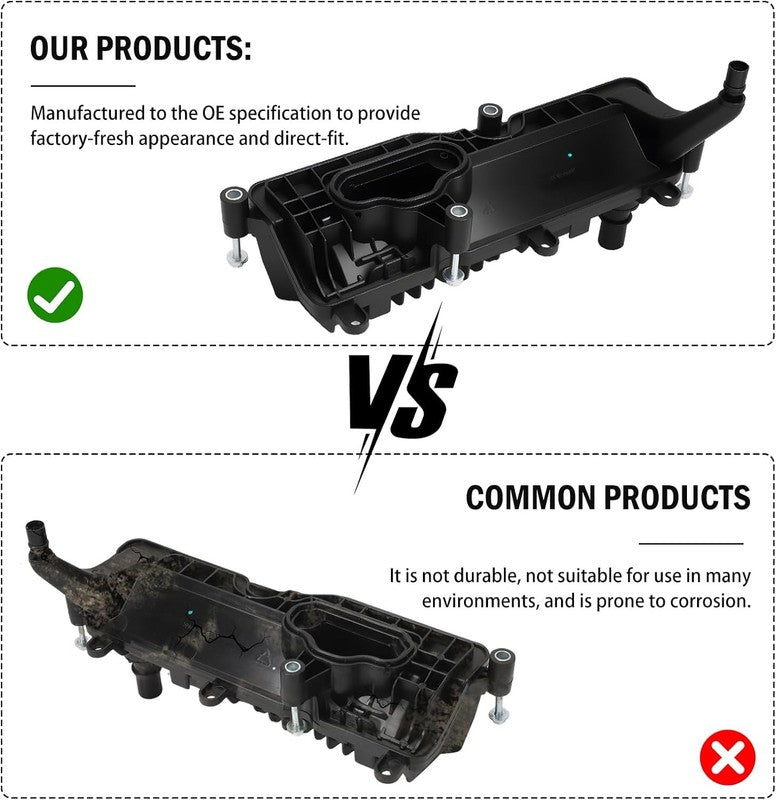 Oil Separator Crankcase Breather fit Transit Custom 2.0 TDCi 2320810 2778496 Does not apply