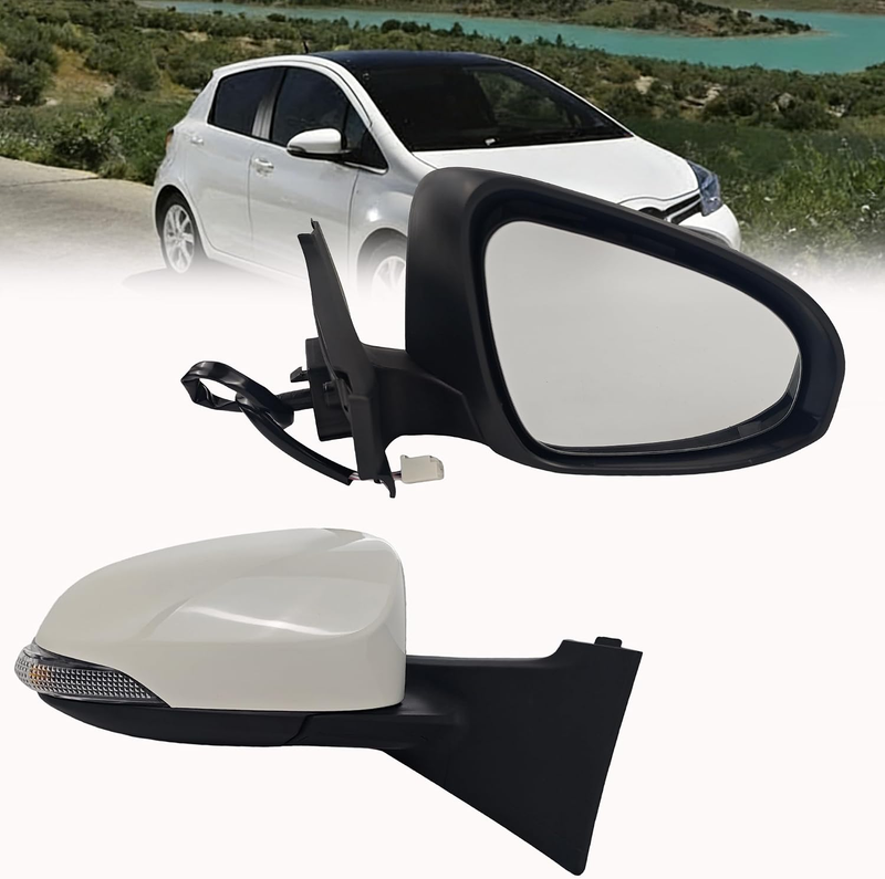 Right Wing Mirror fit Toyota Yaris XP130 2012 2020 Electric 7Pin 879100D580 Does not apply