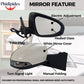 Right Wing Mirror fit Toyota Yaris XP130 2012 2020 Electric 7Pin 879100D580 Does not apply
