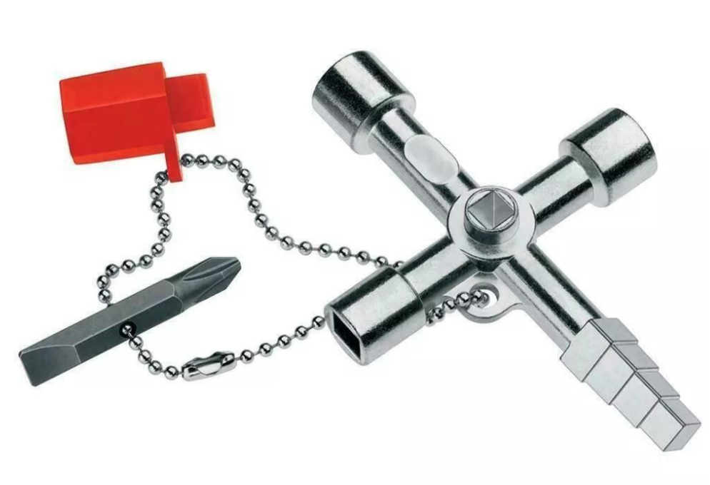 11 In 1 Utility Key Gas Radiator Plumbing Cabinet Square Triangle Water Tool Unbranded