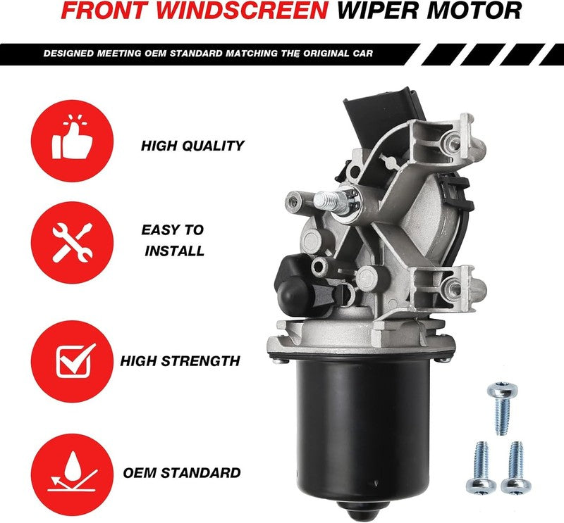 Front Windscreen Wiper Motor fit Renault Clio MK3 Grandtour 2005 2014 4 Pin 12V Does not apply