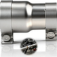 Exhaust Clamp 51-63mm Stainless Steel Sleeve Pipe Connector 140mm Reducer Repair Does not apply