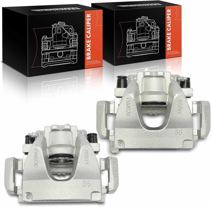 2X Front Brake Calipers With Holders fit Discovery Sport Evoque LR061369 Does not apply