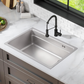 304 Stainless Steel Kitchen Sink Single Bowl Nano Drainer Basket Waste Kit Does not apply
